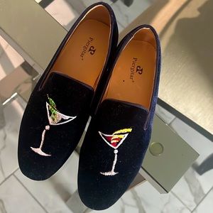 Adorable Velveteen Martini Loafer!